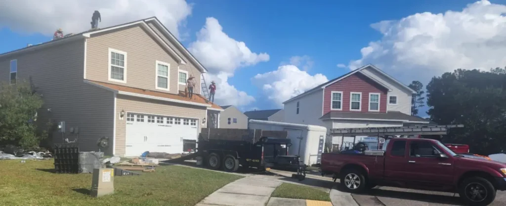 Charleston Roofing Contractor You Can Trust for Quality Roofing Services 1 Completed Lowcountry residential exterior project by HopeStar Roofing